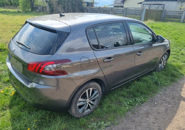 Peugeot 308 cena 29200 przebieg: 106500, rok produkcji 2016 z Słupca małe 56